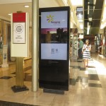 Circuito cartelería digital - pantalla de alta definición. Centro comercial Patio Bullrich